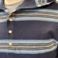 Men's-Drew L/Sleeve Striped Henley Hoodie
