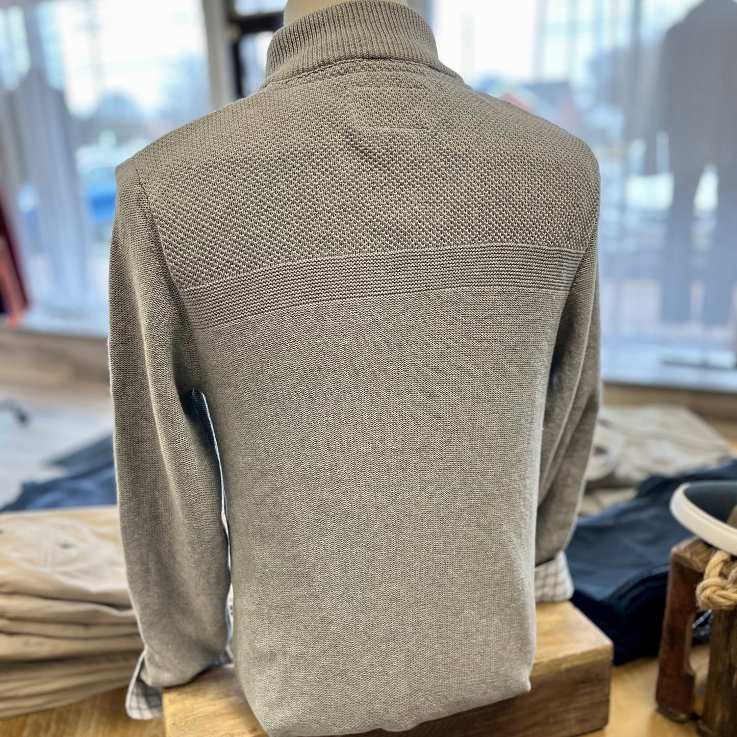 Men's- Henryville 1/4 Zip Pullover Sweater
