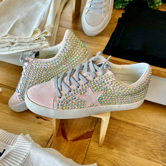 Joann Rhinestone Star Sneakers