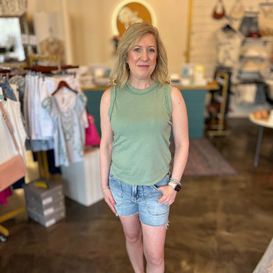The Zo Exposed Seam Tank