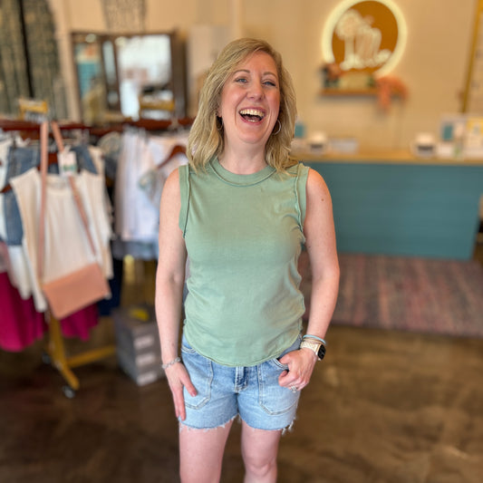 The Zo Exposed Seam Tank
