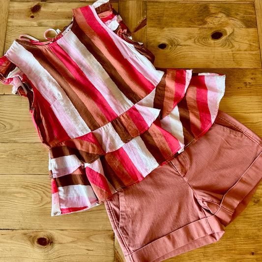 The Hampton Short - terracotta