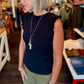 Bridgette Ruffle Sleeve Shell