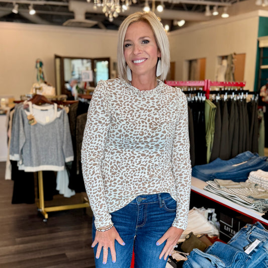 Leopard Print Long Sleeve