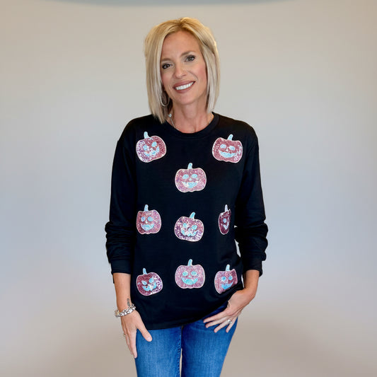 Pinky Pumpkin Long Sleeve