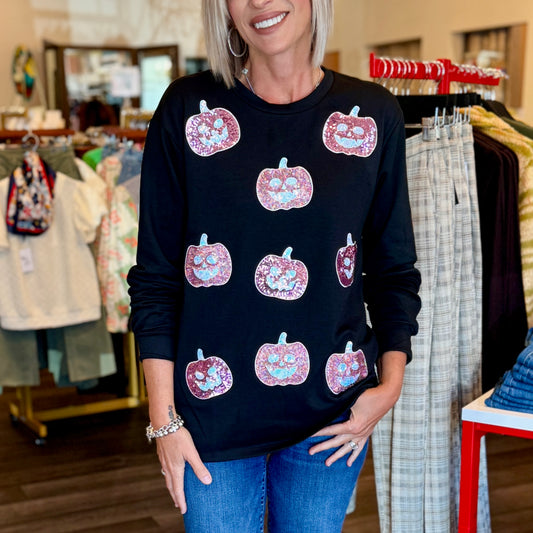 Pinky Pumpkin Long Sleeve