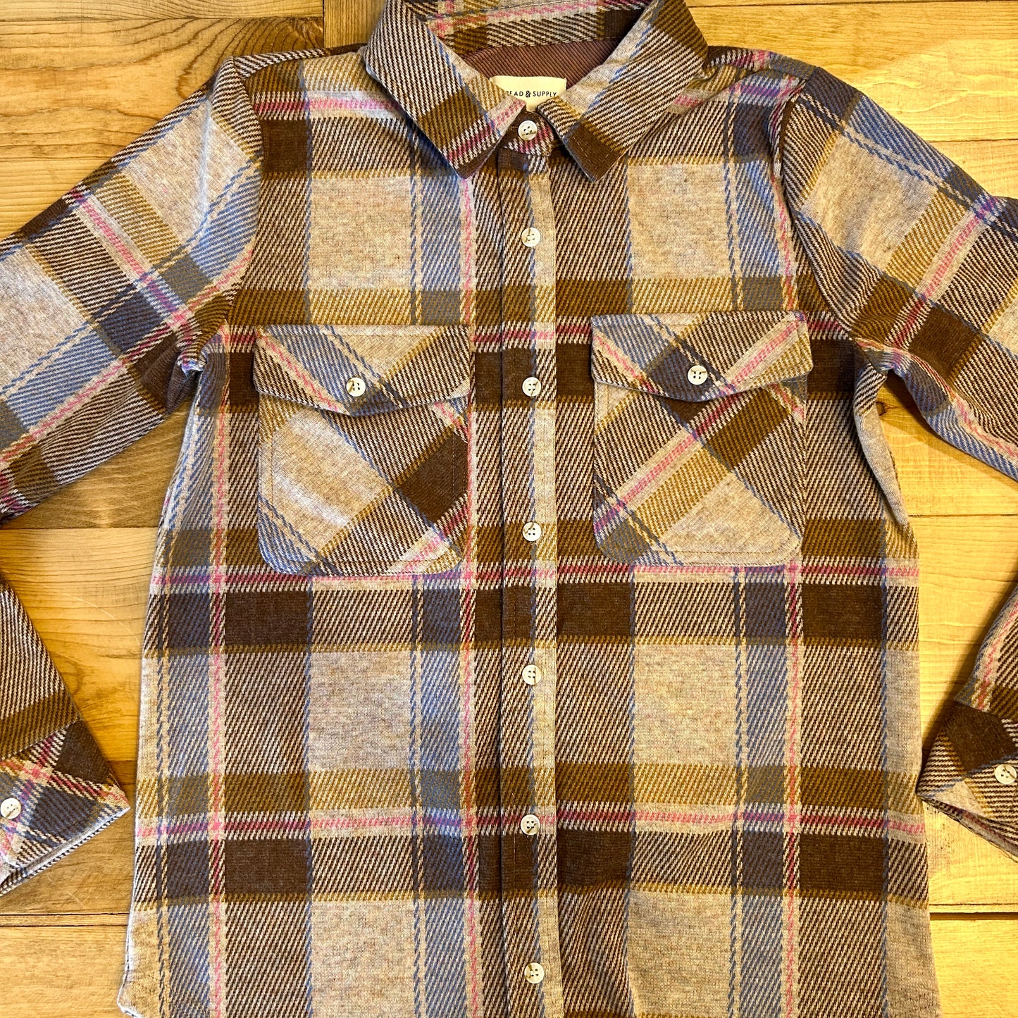 Cassian Brushed Flannel Shacket