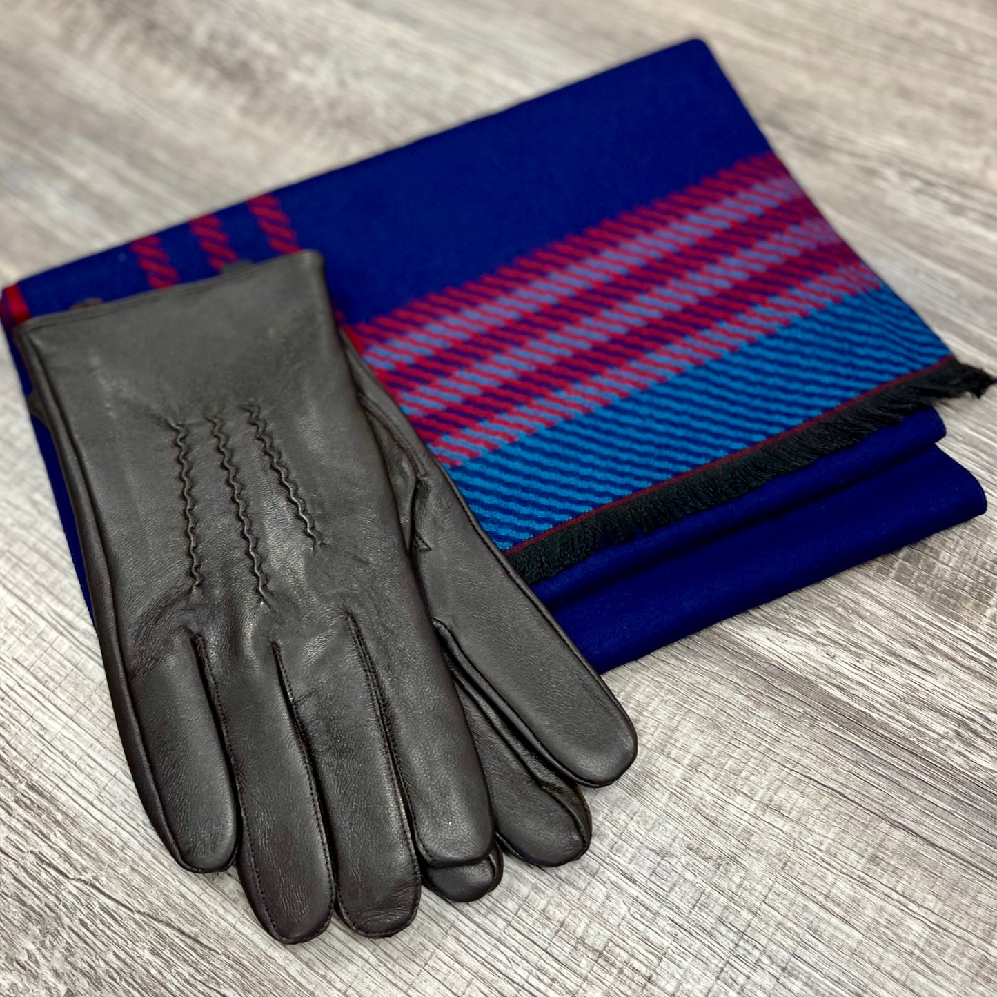 Napomen Mens Cashmere Lined Nappa Leather Gloves