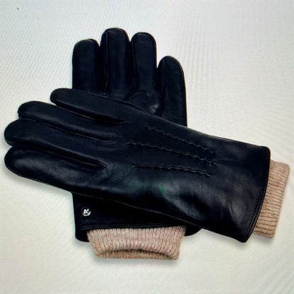 Napoboss Men's Nappa Leather Gloves with 3M Thinsulate