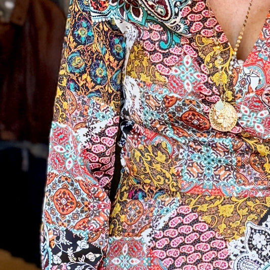 Bohemian "Wrapsody" Blouse