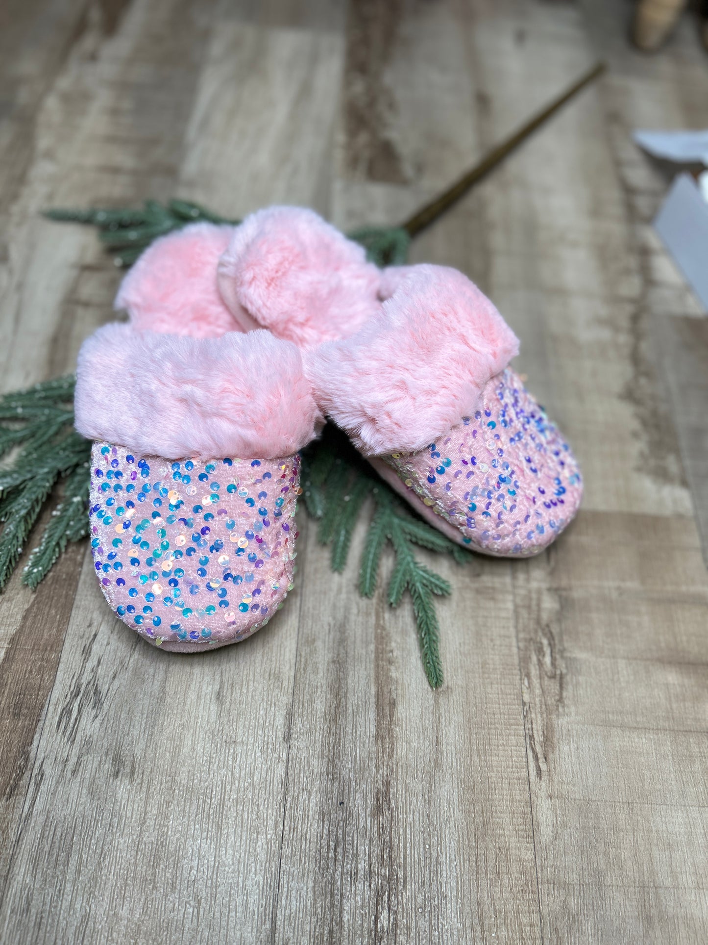 Fiesta Siesta Slippers - Ballet Pink