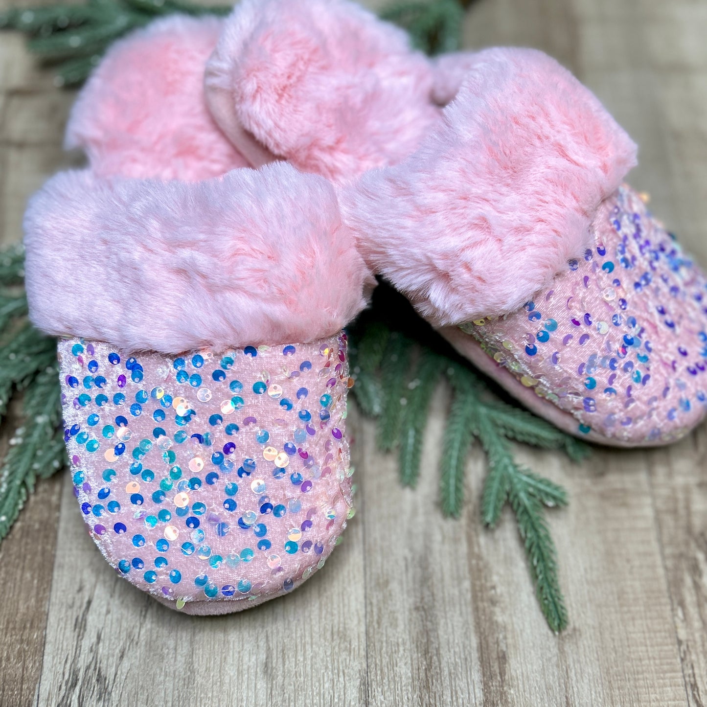Fiesta Siesta Slippers - Ballet Pink