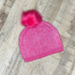 Pink Glittery Slouch Hat