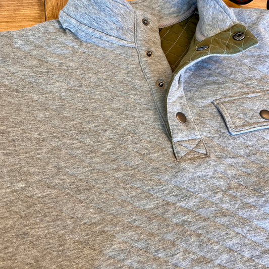Men's Liverpool Quilted 1/4 Snap Shirt