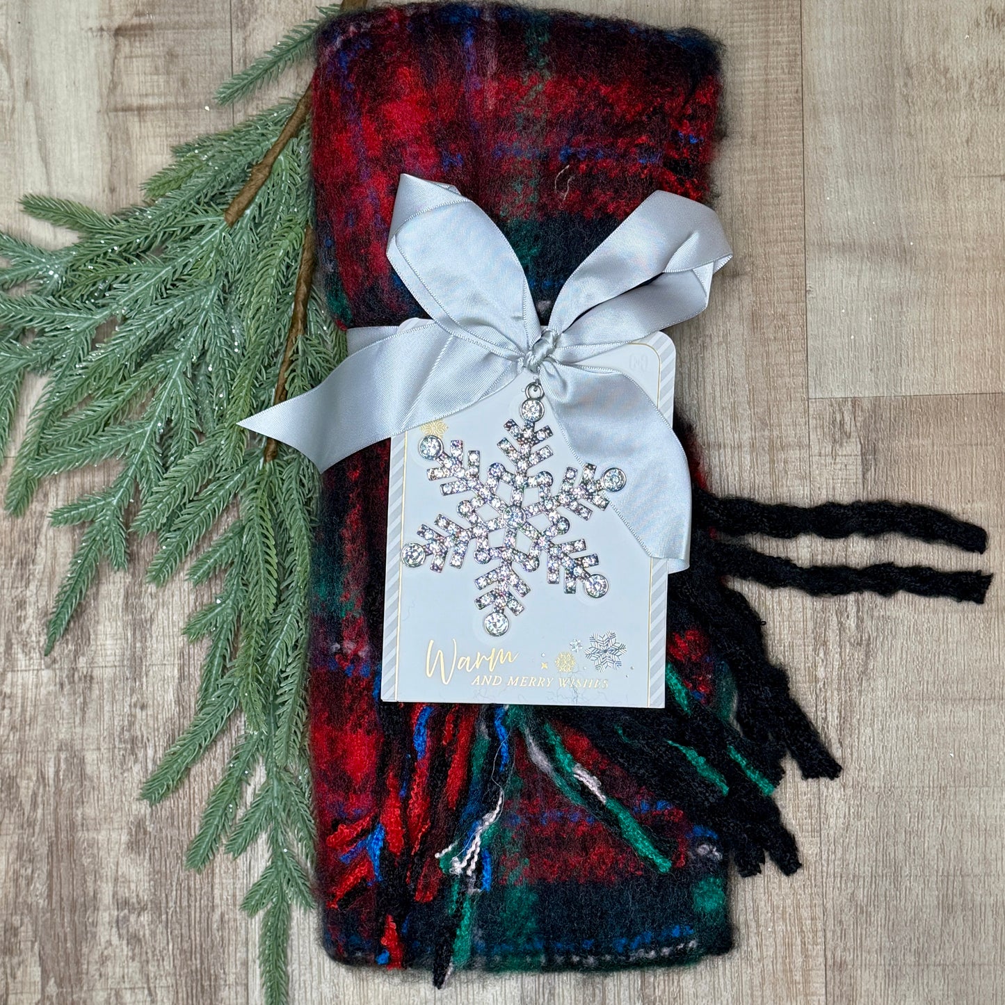 Scarf and Ornament Set