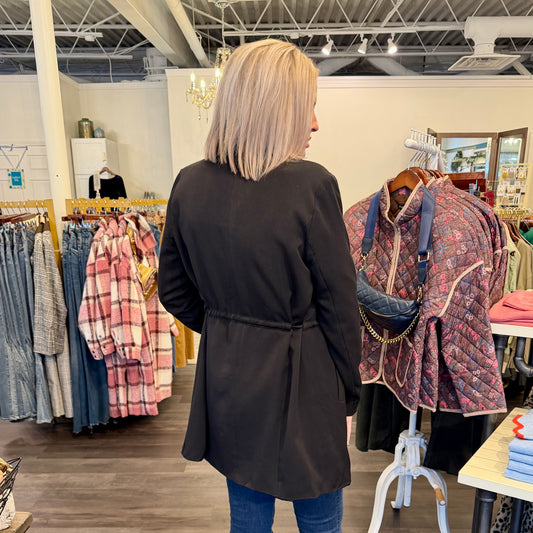 Cinched Waist Jacket