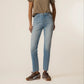 Kut from the Kloth Rachael High Rise Mom Jean with Raw Hem