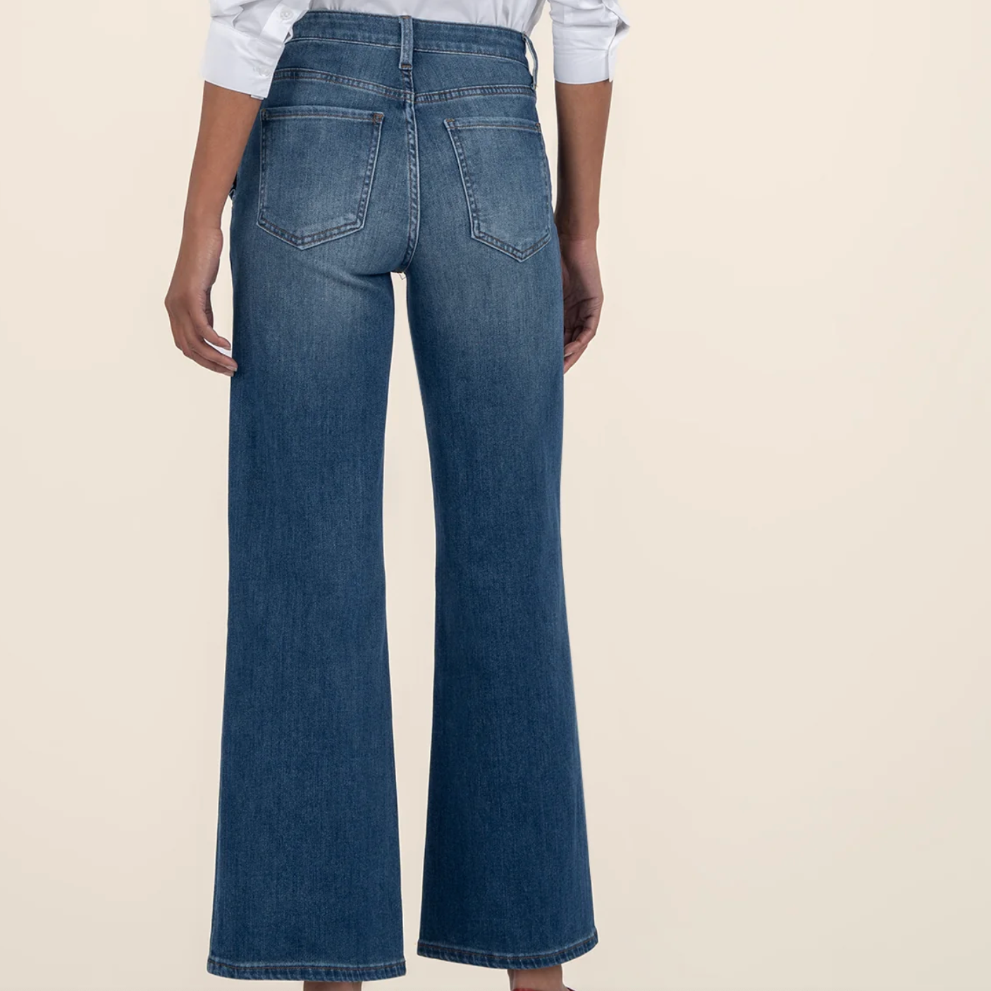 Meg High Rise Cropped Denim