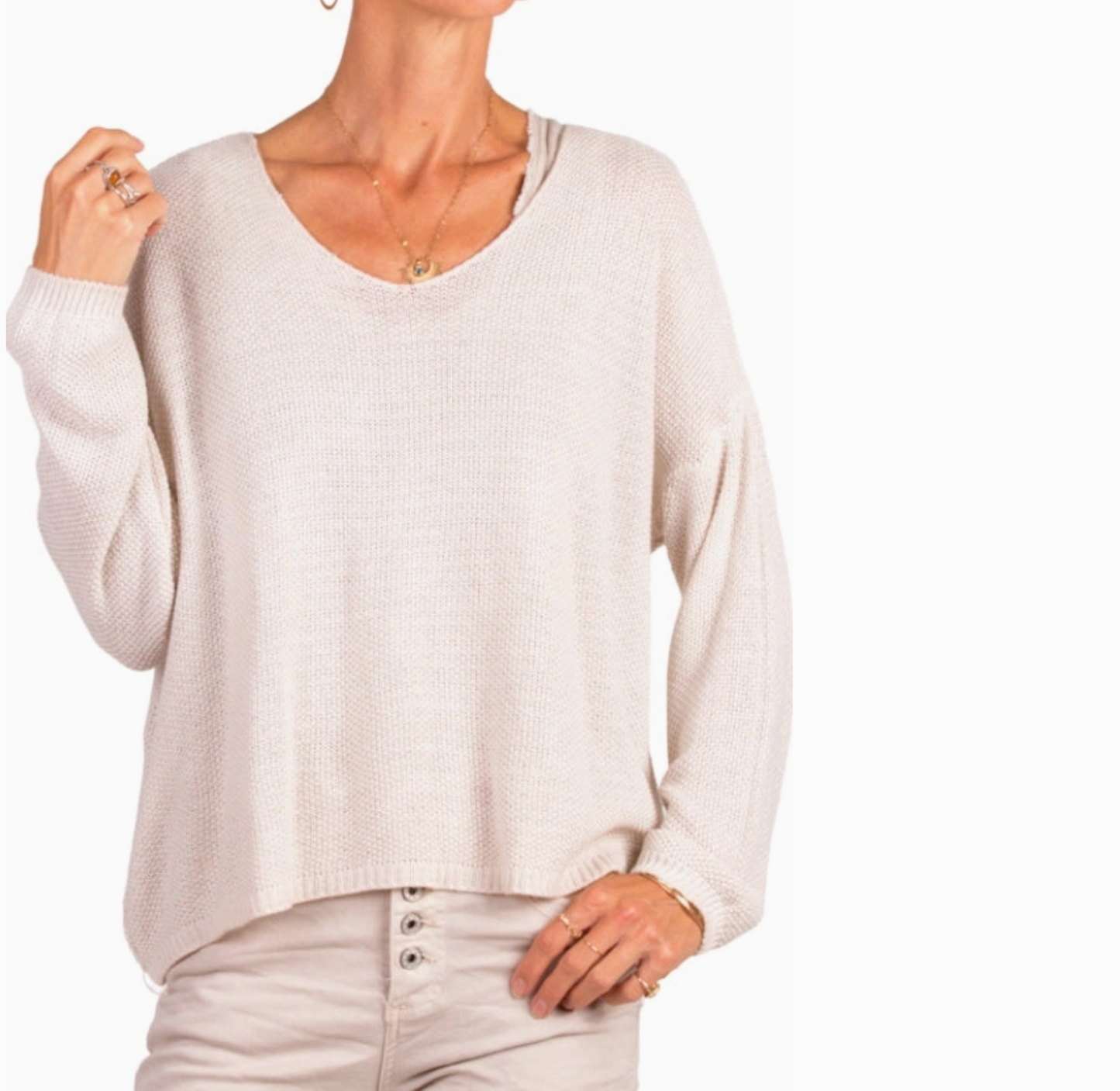 Ivory Emma Sweater