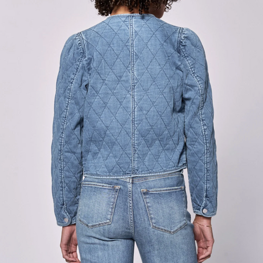 Kit Quilted Denim Jacket