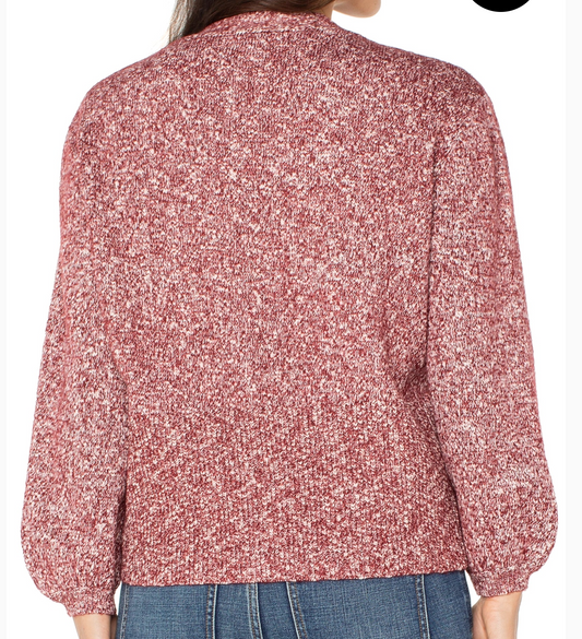 Long Sleeve Button Front Cardigan Sweater
