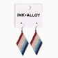 Frida Diagonal Copenhagen Beaded Earring