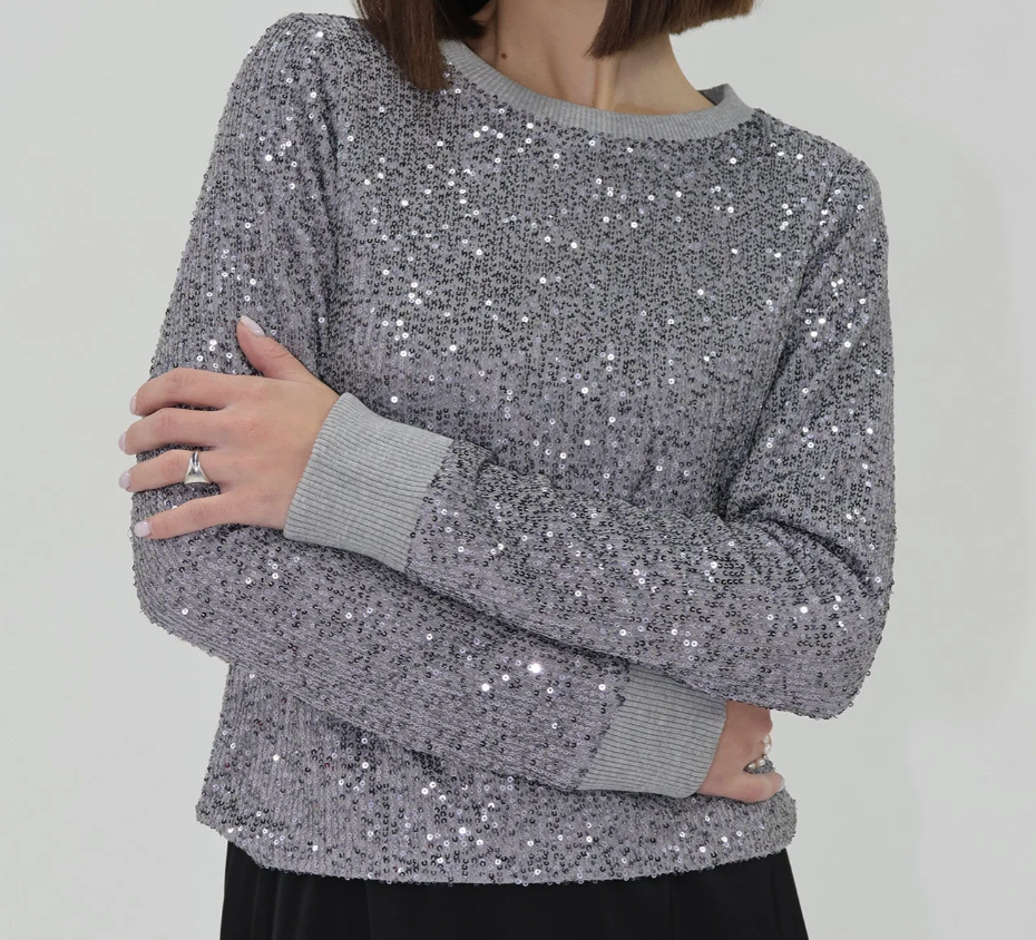 Nessa Sequin Top