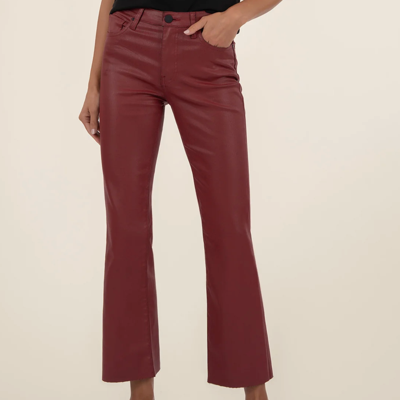 Kelsey High Rise Ankle Flare