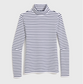 VV Navy and White Stripe Turtleneck