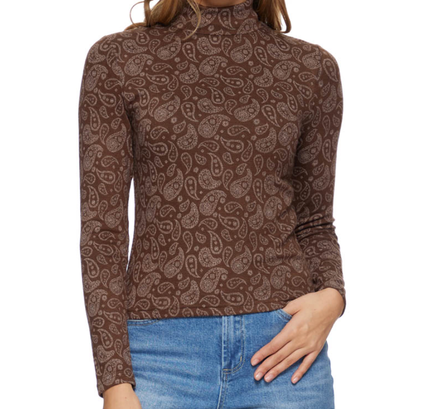 Aldine Long Sleeve Knit Top