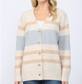Oatmeal Striped Cardi
