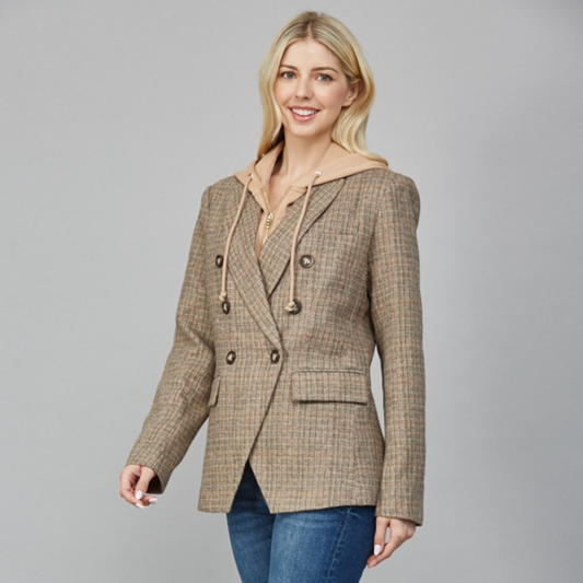 Hooded Blazer