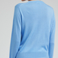 Light Blue Wool Blend Crew