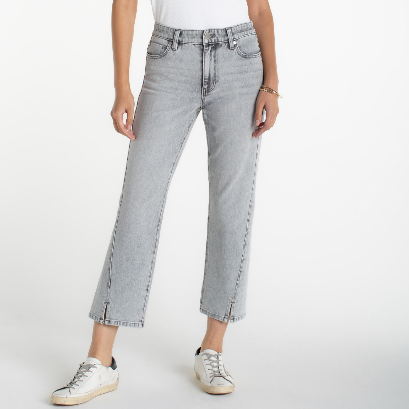 Kennedy Straight w/ Seaming Detail and Slit