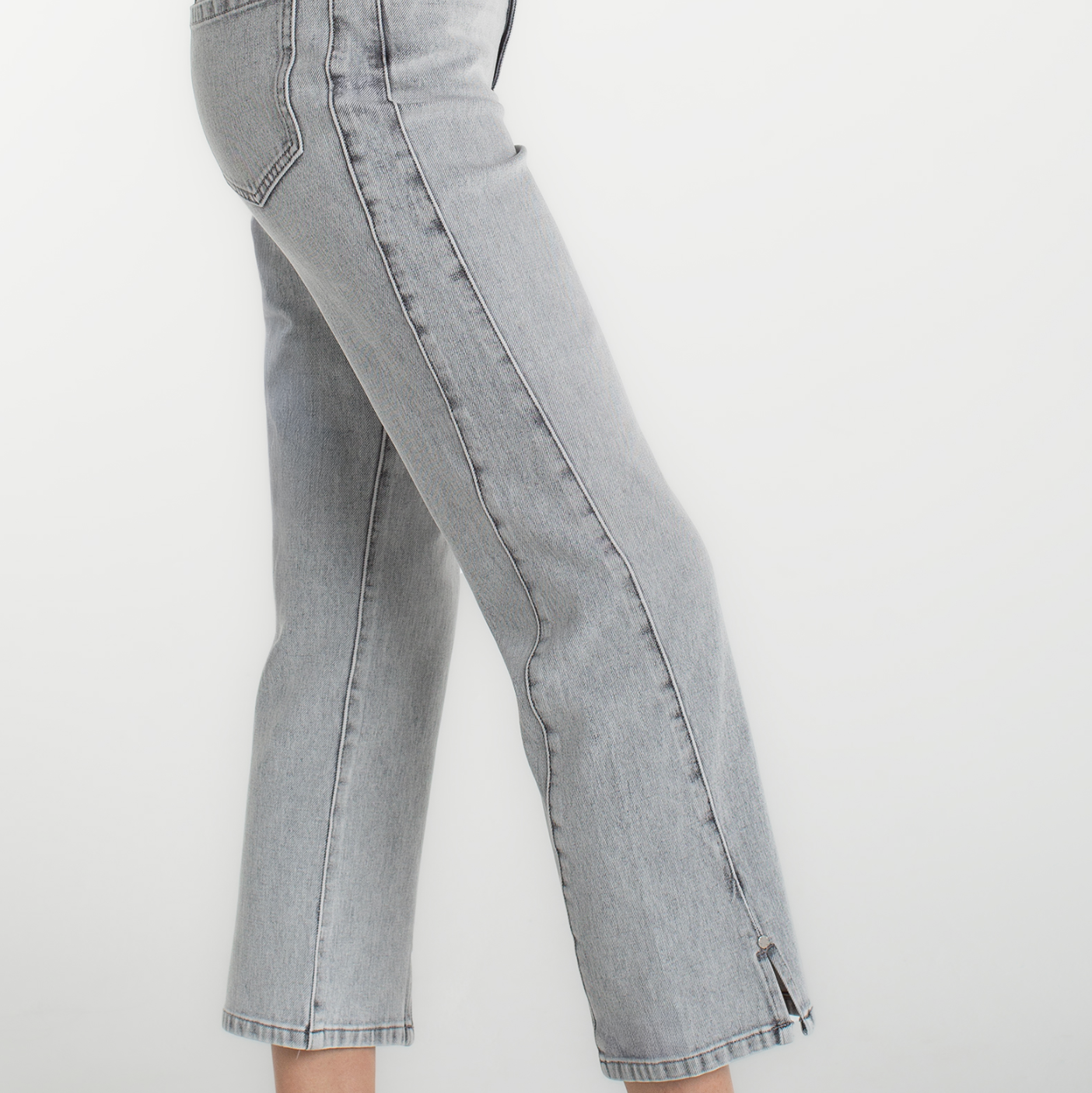 Kennedy Straight w/ Seaming Detail and Slit