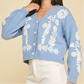 Country Blue Cardigan