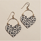 Ecru Posh Leopard Lover Earring