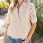 Love Lace Popover Blouse