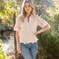 Love Lace Popover Blouse
