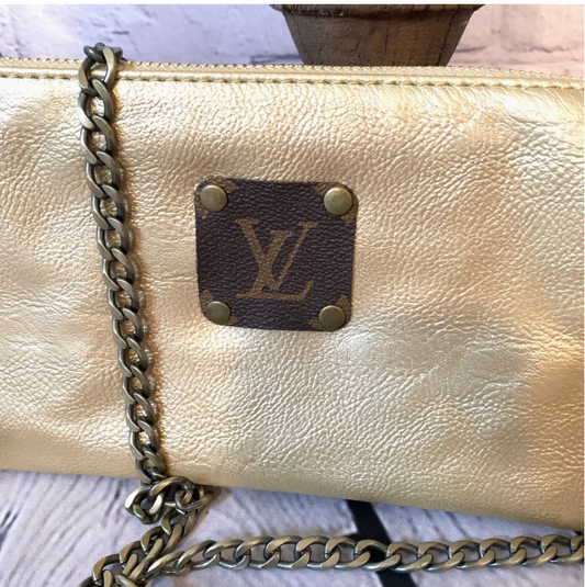 LV Repurposed Goldie Crossbody