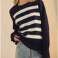 Navy Stripe Sweater