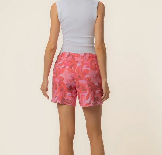 Kut from the Kloth Katie High Rise Linen Drawstring Short