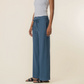 Kut from the Kloth Meg Linen Wide Leg Pant with Seam Detail