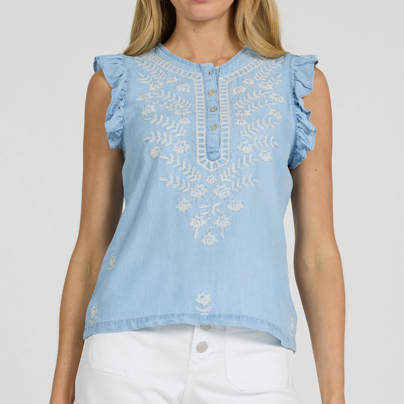Dear John Nicola Short Sleeve Top
