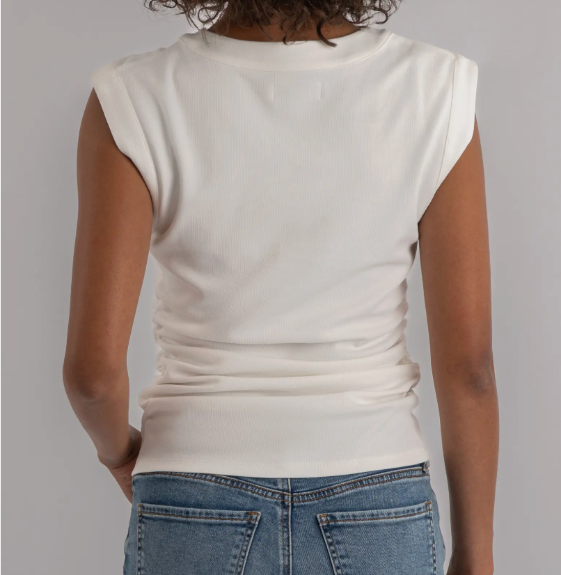 Kut from the Kloth Rayna Banded Modal Tank Top