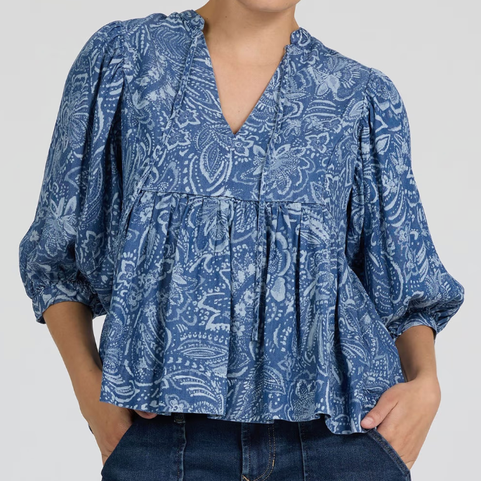 Dear John Malia Long Sleeve Top