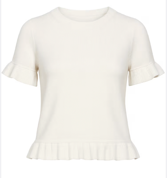 Another Love White Aubrey Top