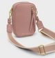 Hallie Small Crossbody Bag-Pink Heather