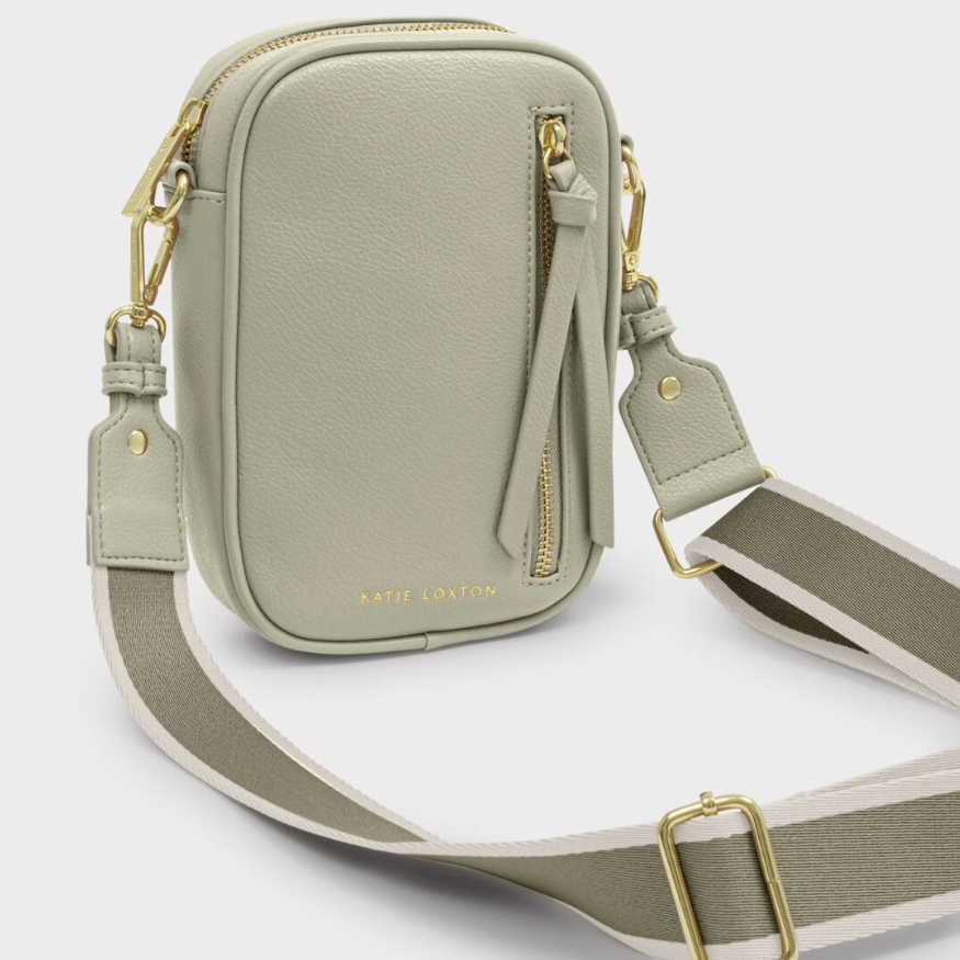 Hallie Small Crossbody Bag-Green Mist