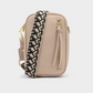 Hallie Small Crossbody Bag-Light Taupe